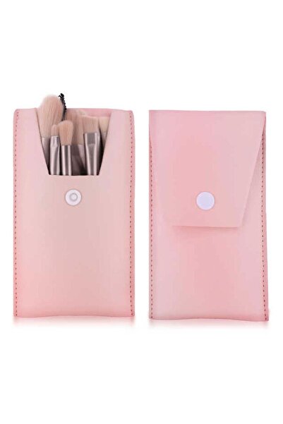 İzla Набір з 8 пензликів для макіяжу в шкіряній сумці