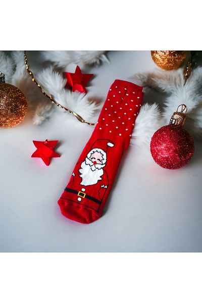 Sembol Christmas Themed Women's Towel - Thermal Socks Christmas New Year