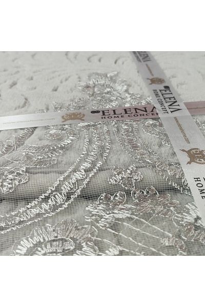 Ceyizza FRENCH LACE 6 PIECES BLANKET BED COVER SET