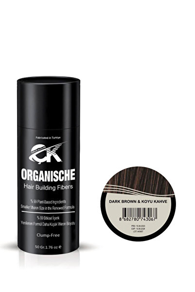 Organische Organısche Hair Keratin Fibers Topik