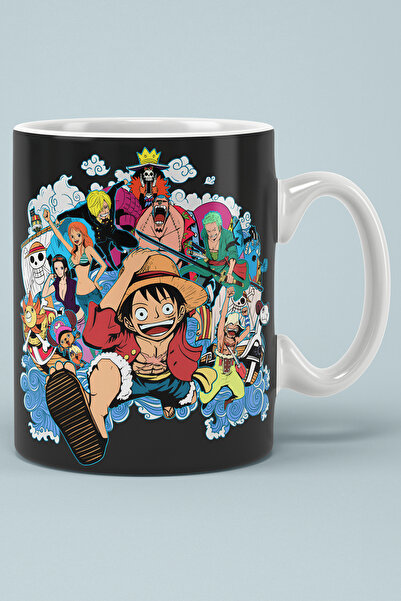 OYART&DESIGN Anime One Piece Baskılı Kupa Bardak