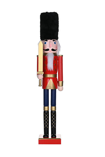 Karaca Home New Year Yılbaşı Nutcracker With Sword 55 Cm