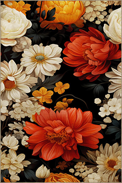 Rugs Modern Halı Многоцветен креативен модерен декоративен килим с газишки фл...