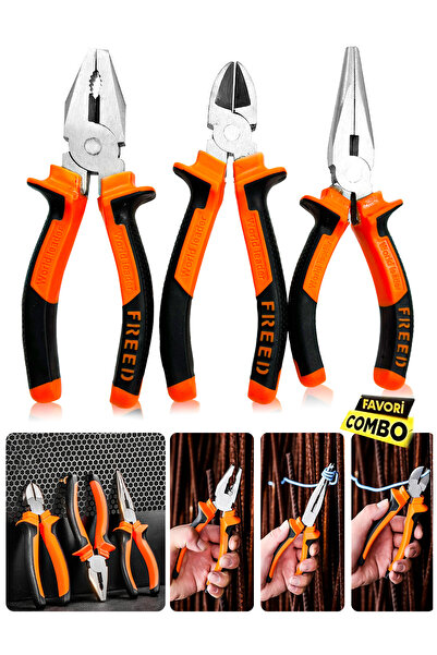 PROXTECH Çok Fonksiyonlu ProSeri Pense Kargaburun Yankeski Amatör ve Profesyo...