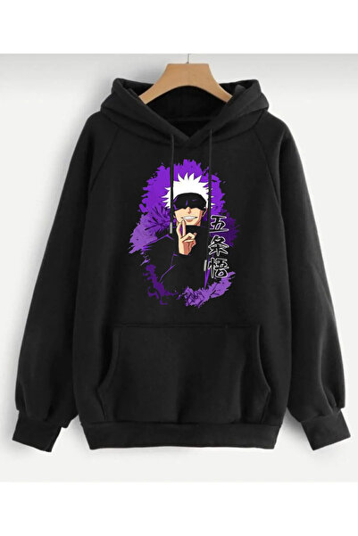 ARC Shoping Attack On Titans Baskılı Sweatshirt - Oversize Kapüşonlu Şardonlu