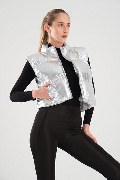 ahhu سترة معدنية