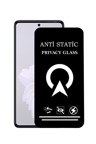 KZY İletişim Tecno Camon 20 Pro Tam Kaplayan Anti Statik Görünmez Safir Ekran...