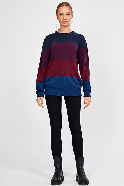 ALEXANDERGARDI Pulover tricotat cu dungi (E21- 510601 )