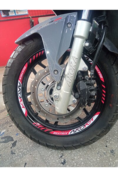 oracall Arora Beatrix geniş jant şerit sticker