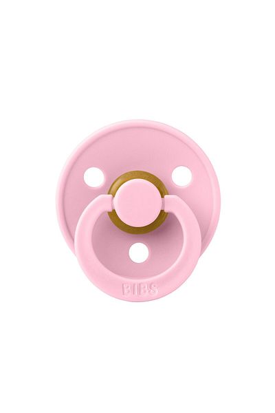 Bibs Color Rubber Pacifier - Baby Pink 6+