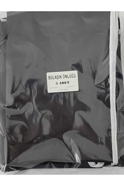 Genel Markalar 5 ADET SİYAH PVC Su Geçirmez Mutfak Aşçı Askılı Iş Mutfak Önlüğü Askılı Önlük