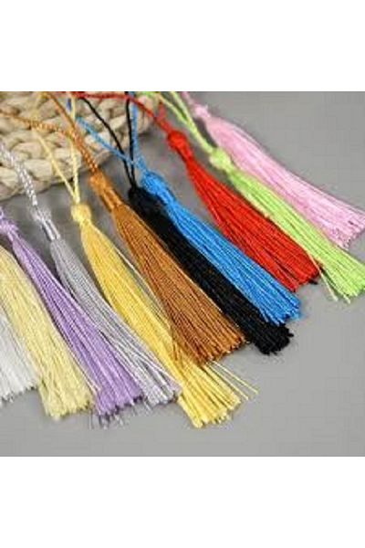 ESRA ŞELEM Mixed Color Tassel Hobby Accessory Tassels 100 Pieces