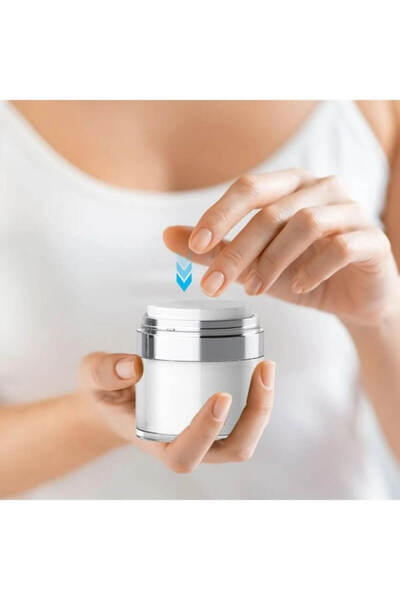 Anadolu Saray Multi-Purpose Acrylic Vacuum Travel Type Refillable Cosmetic Cream Lotion Foundation Box