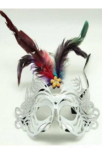 Kazanabil FEATHERED PARTY AND PROM EYE MASK