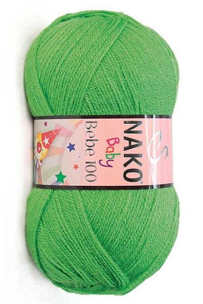 NAKO بيبي 100 100 جرام 1 قطعة 3421 أخضر