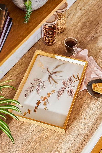 Emsan Felita 31x46 Cm Gold Tray