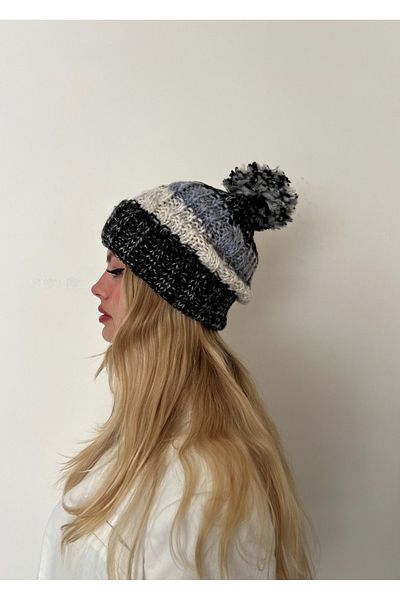 KİLİGİSTANBUL Beretă unisex cu blană în interior
