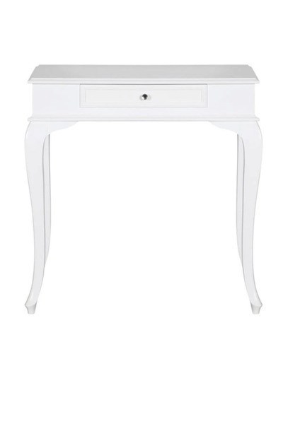 Evim Hizmet 80 Cm Lükens Çekmeceli Beyaz Dresuar