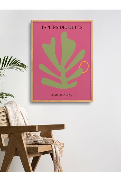 HOMEPACK Рамкирана единична картина Модерен плакат TK/152