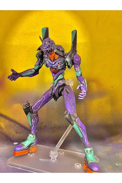 TuransoyCraft Evangelion Figür Neon Genesis Evangelion Figür Büyük Boy 25CM