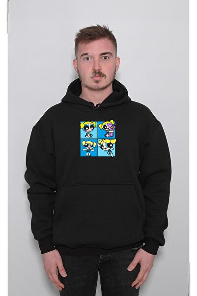 BIGROON Powerpuff Girls Bubbles Unisex Sa kapuljačom Super Power Dukserica
