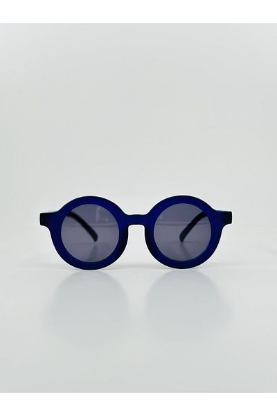 GlimmerGroove 1-9 Years Old Children's Sunglasses Navy Blue Glasses