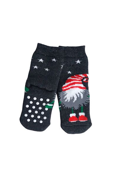 Ollero 6 Pairs of Children's Anti-Slip Soles Thick Towel Socks Silicone