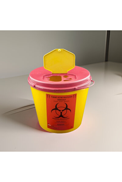 Medlight دلو نفايات الطب سعة 5 لتر - 5 قطع