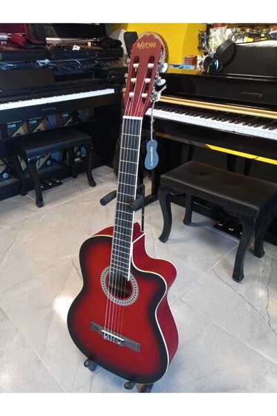 PUANDORG RAVENNİ RCG-120 4/4 KESİK KASA KLASİK GİTAR (KILIF-PENA-KAPO HEDİYELİ)