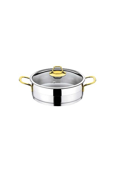 Evimsaray Luna 6 Parça Omlet Set Gold