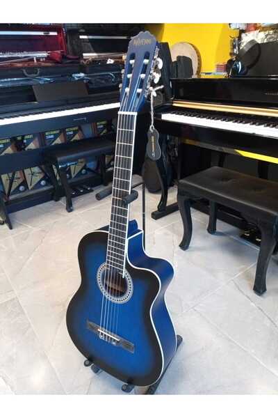 PUANDORG RAVENNİ RCG-120 4/4 KLASİK GİTAR TAM BOY KESİK KASA (KILIF+PENASETİ+KAPO HEDİYELİ)