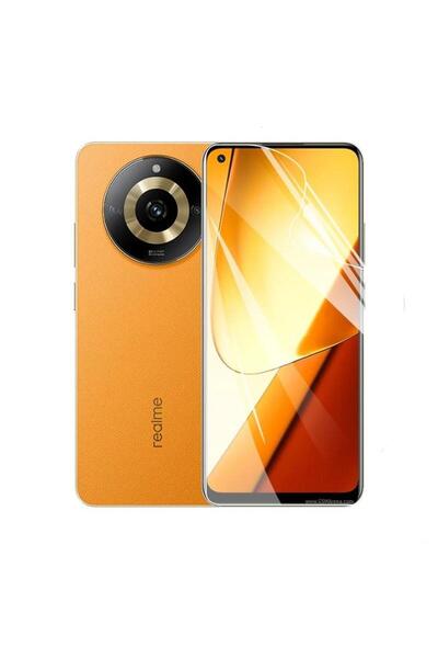 Ecr Mobile Realme 11 Pro ile Uyumlu Gerçek Kırılmayan Ekran Koruyucu Film HD-...