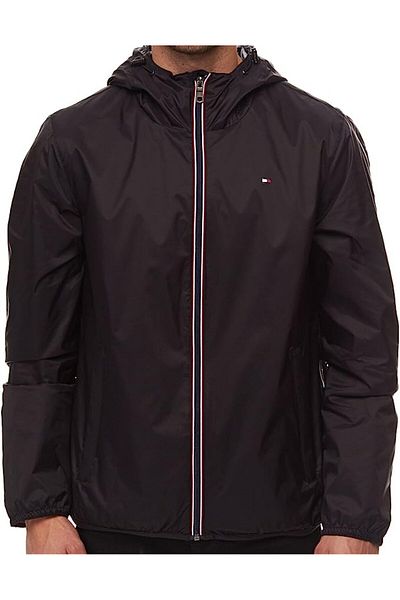 Tommy hilfiger discount black raincoat