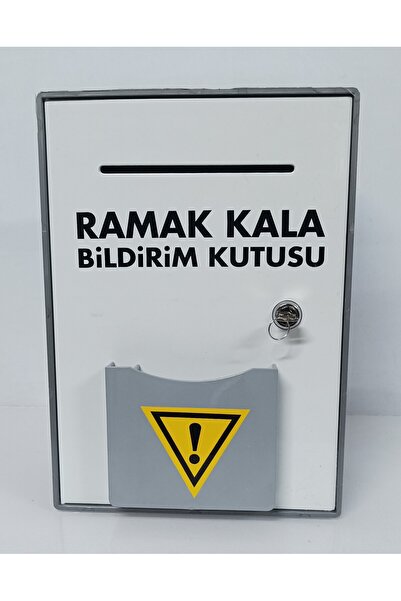KIVILCIM PLASTİK VE REKLAM ÜRÜNLERİ RAMAK KALA KUTUSU