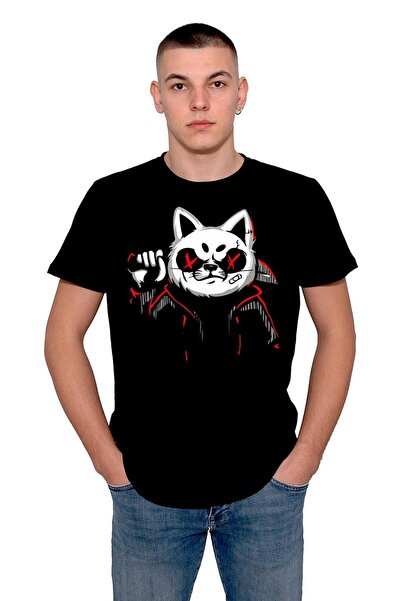 BIGROON Unisex majica Panda Gansta Bear Street Fight