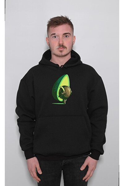 BIGROON Unisex Sa kapuljačom Avocado Core Sa deznom dukserica