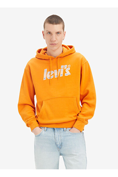 Levi's Levis Kapüşon Yaka Siyah Erkek Sweatshırt A2639-0031_LSET2 RELAXED GRAPHIC P
