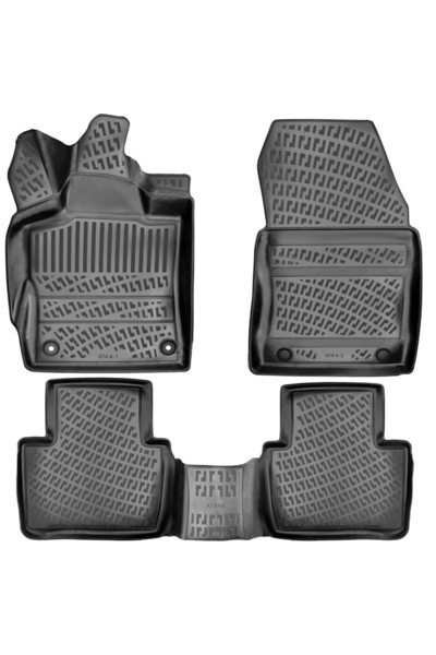 Rizline Peugeot 408 3D Havuzlu Paspas 2023 Sonrası Siyah Renk 3D Paspas - Riz...