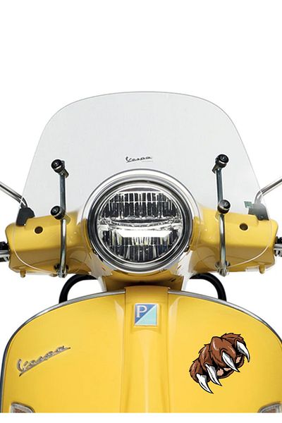 MegaSticker Αυτοκόλλητο 14x8cm Bear Paw Bear Claw για αυτοκίνητο/μοτοσικλέτα/κράνος/φορητό υπολογιστή/γυαλί