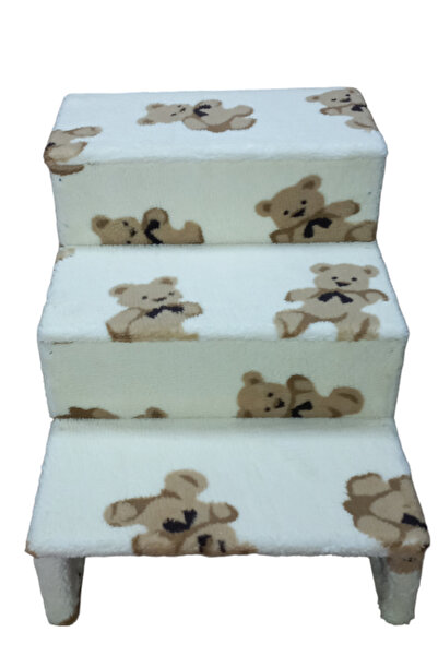 Dumanpet Köpek Kedi Merdiveni Ayıcıklı 50x38x35cm