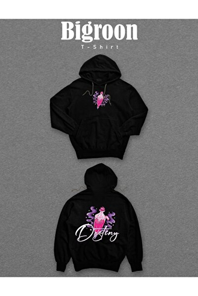 BIGROON Destiny Kader Unisex Retro Sa kapuljačom Dukserica