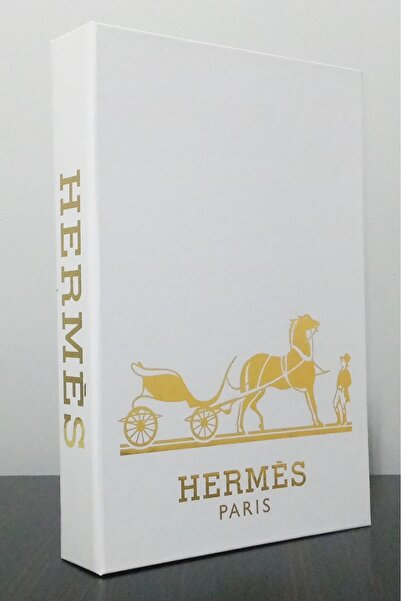 BayCazip Dekoratif Kutu Kitap Görünümlü Kutu Hermes