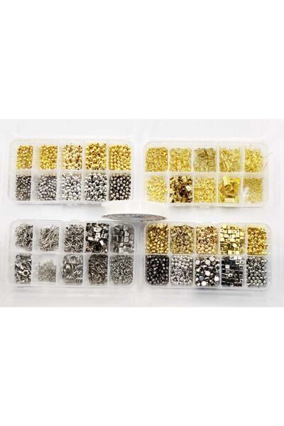 HASAN ERDOĞAN 3420 de bucăți Set de realizare de cercei, colier, brățări, acc...