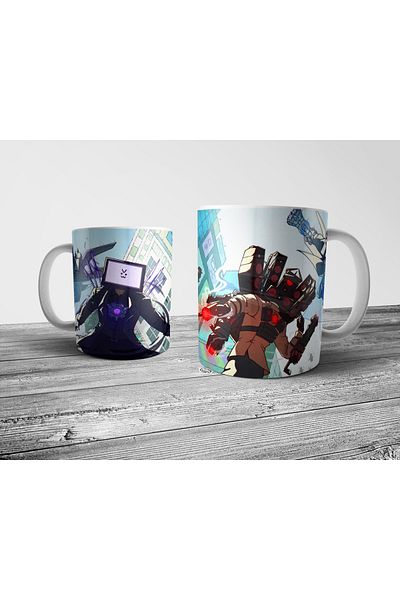 Pixxa Skibidi Toilet - DafuqBoom Mug Cup Model 1