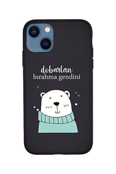 KaffCase حافظة هاتف آيفون 15 دوبارلان بيراما جينديني من السيليكون الفاخر