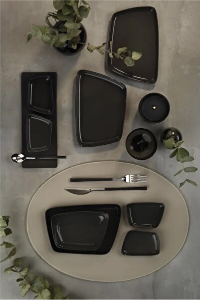 Kütahya Porselen 2’li Arp Servis Tabağı ( 35 x 26 cm )