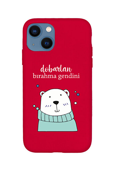 KaffCase حافظة هاتف آيفون 15 دوبارلان بيراما جينديني من السيليكون الفاخر