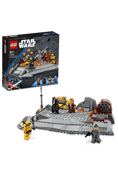 LEGO ® Star Wars™ Obi-Wan Kenobi™ vs. Darth Vader™ 75334 - Toy Building Set (408 Pieces)