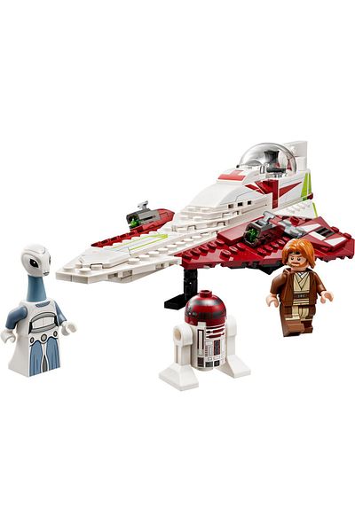 LEGO Star Wars Obi-Wan Kenobi Jedi Starfighter 75333 - Toy Building Kit (282 Pieces)