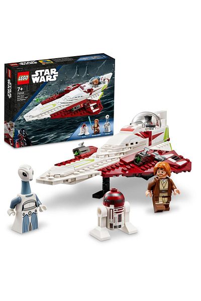LEGO Star Wars Obi-Wan Kenobi Jedi Starfighter 75333 - Toy Building Kit (282 Pieces)